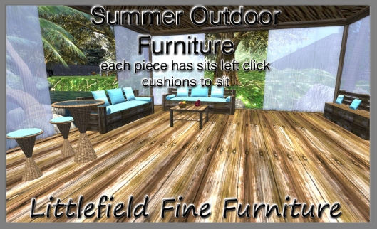 Outdoor furniture for Gazebo