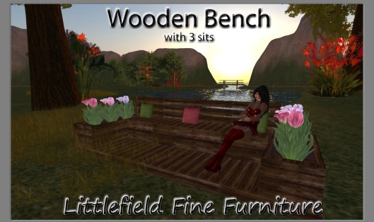 wooden bencha